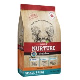 Hrana pentru caini de talie mica si mini Pure Nurture Grainfree, cu miel si mazare, 8kg