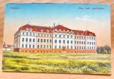 F696-Timisoara veche-Liceul papal catolic- prb. Liceul Loga actual anii 1900.