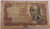 Spania, 100 Pesetas 1970