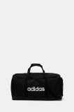 adidas geanta LINEAR DUFFEL L culoarea negru, JE8344