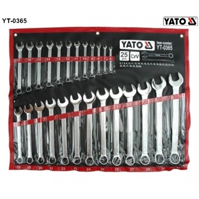 Set 25 chei combinate 6-32 mm YATO foto