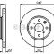 Disc frana PEUGEOT 206 CC (2D) (2000 - 2016) BOSCH 0 986 479 B91