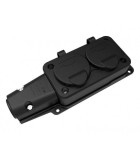 Fisa SCHUKO cauciuc cu capac Bemis BK1-1402-3612 2P+E 2 iesiri 16A