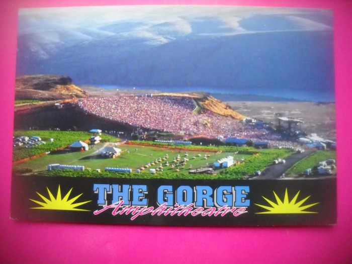 HOPCT 8348 THE GORGE AMPHITHEATRE -GEORGE,WASHINGTON -SUA-AMERICA DE NORD -NECIRCULATA-