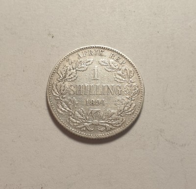 Africa de Sud 1 Shilling 1894 foto