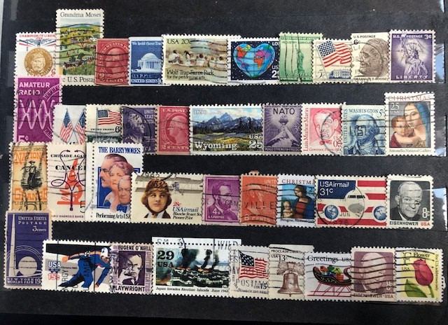 6028 - lot timbre SUA