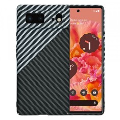 Husa pentru Google Pixel 6, Techsuit, Carbonite FiberShell, Gri