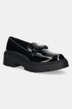 Aldo pantof RONNY femei, culoarea negru, cu toc plat, 13912776