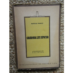 Anatole France - Gradina lui epicur