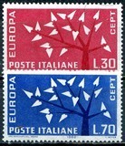 C4368 - Italia 1962 - Europa-cept.2v.neuzat,perfecta stare