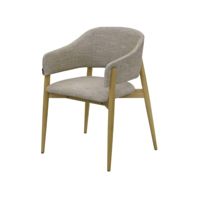 Scaun gri in diferite materiale ✔ model ALMA foto
