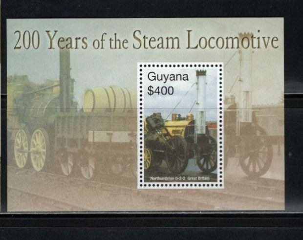 GUYANA 2004 TRENURI LOCOMOTIVE TRANSPORT FEROVIAR