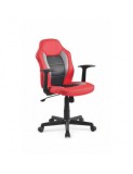 Cumpara ieftin Scaun birou pentru copii HM Nemo, Ergonomic, Cadru Polipropilena, Piele ecologica cu insertii de Mesh, Inaltime ajustabila, Mecanism balansare, 110 Kg