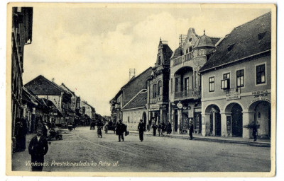 AD 917 C. P. VECHE -VINKOVCI -CROATIA-IUGOSLAVIA - CIRCULATA 1934 RAMNIC-SARAT foto