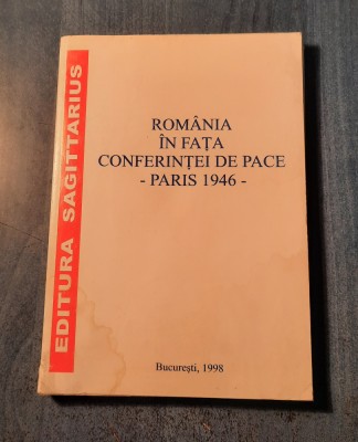 Romania in fata conferintei de pace Paris 1946 foto