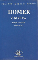 Homer - Iliada (editie bilingva, vol. III) foto