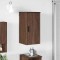 vidaXL Dulap de Baie Stejar brun 30 x 31.5 x 61 cm Lemn compozit
