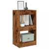 Gossi biblioteca/separator camera, lemn vechi, 40x30x72 cm