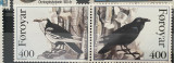 PC251 - FEROE 1995 Fauna/ Pasari, serie MNH, 2v