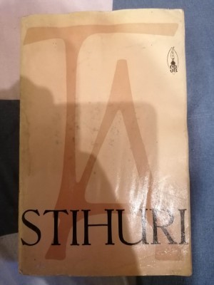 Stihuri, Tudor Arghezi, 1974, 320 pagini foto