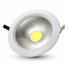 Corp iluminat led incorporabil 20w 4500k alb neutru, V-TAC