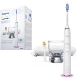 Periuta de dinti sonica electrica Philips Sonicare DiamondClean Smart 9400 HX9917/88, 62000 miscari/minut, 4 moduri de curatare, 3 nivele intensitate,