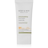 MARY &amp; MAY Cica Soothing Crema protectiva si calmanta SPF 50+ 50 ml