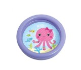 Piscina pentru bebelusi, Imprimeu Vietati marine,Rotunda, 61x15 cm