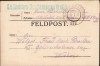 A1174 Scrisoare militar austro-ungar, 1917, Feldpost 232, ștampilă k.k. Landsturm-Marschkompanie Nr.46/1
