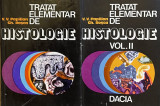 TRATAT ELEMENTAR DE HISTOLOGIE de V. V. PAPILIAN , GH. ROSCA , 2 VOLUME , 1977