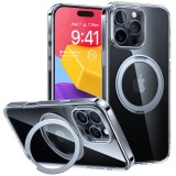Husa pentru iphone 16 pro max - torras ostand pro series - clear