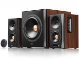 BOXE EDIFIER 2.1, RMS: 155W (2 x 10W, 2 x 30W, 1 x 75W), bluetooth, telecomanda wireless, woofer wireless, volum, bass, treble, optical, coaxial, brow