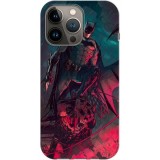 Husa compatibila cu Apple iPhone 13 Pro Max model Dark Night Rising, Silicon, TPU, Viceversa, Transparent, Carcasa