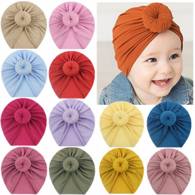 Caciulita tip turban in diverse culori (Marime Disponibila: 3-6 luni (Marimea foto