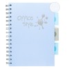 Caiet Dictando, Office Style, A5, Ciel, 4 Subiecte, Spirală, 128 File, Oem