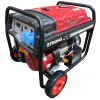 Generator curent SC10000-III STRONG, Putere 8.5kW, AVR, motor pe benzina 16.0CP, rezervor 25 litri, pornire electrica, roti, Generatoare uz general
