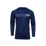 Bluza Motocross/Enduro Thor Sector Minimal albastru cu alb