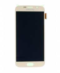 Ecran lcd display samsung galaxy s6 g920f gold foto