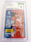 Cartonas de colectie 1991-92 FLEER CHARLES BARKLEY #213 - gradat CSG 9 MINT