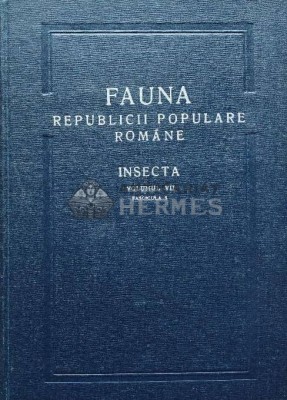 Fauna Republicii populare romane Vol. 8 Fascicula 5. Insecta. Odonata - 1965 (AH15) foto