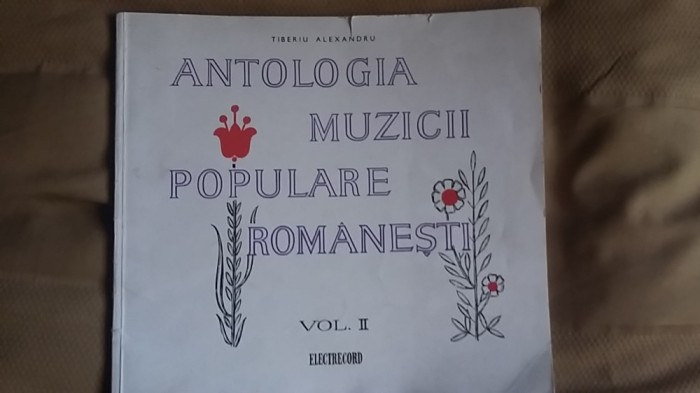 Antologia muzicii populare romanesti (Vol. II) Electrecord folclor doina balada