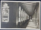 Carte Postala, Bucuresti, Scoala Centrala de Fete, Coridorul de la clasele I-III, perioada interbelica