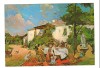 CPIB 19680 CARTE POSTALA - THEODOR AMAN - PETRECERE, SAUTERIE