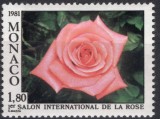 C2862 - M0naco 1981 - Flora neuzat,perfecta stare