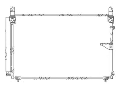 Condensator climatizare Lexus LS, 10.2003, motor 4.3 V8, 207 kw benzina, cutie automata, full aluminiu brazat, 745 x453 x16 mm, cu uscator si filtru foto