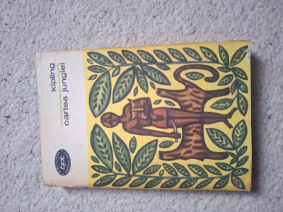 Rudyard kipling-cartea junglei foto