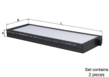 MAHLE LA 912/S Filtru, aer habitaclu
