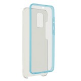 Husa SAMSUNG Galaxy S20 Plus - 360 Grade Luxury PC+TPU TSS, Albastru/Transparent