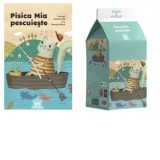 Pisica Mia pescuieste. Carte + puzzle - Pamela Altieri