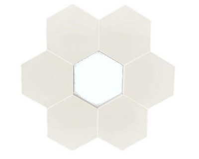 Lampa Modulara Hexagon cu Aprindere Prin Atingere Led, 6 Panouri Tactile foto